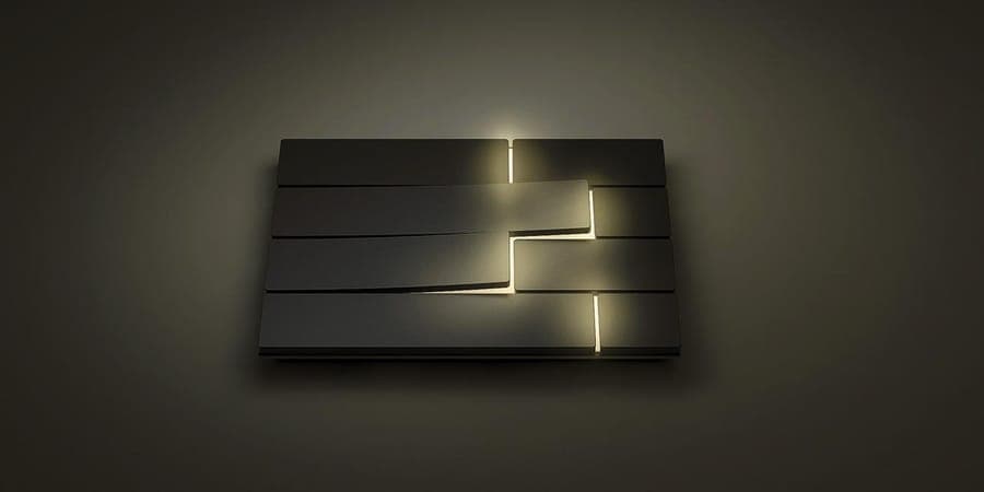 Backlit architectural keypad